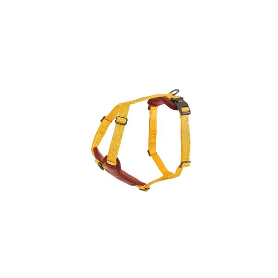 Picture of Freedog Linum Yellow Forest Harness | Recycled Dog Harness